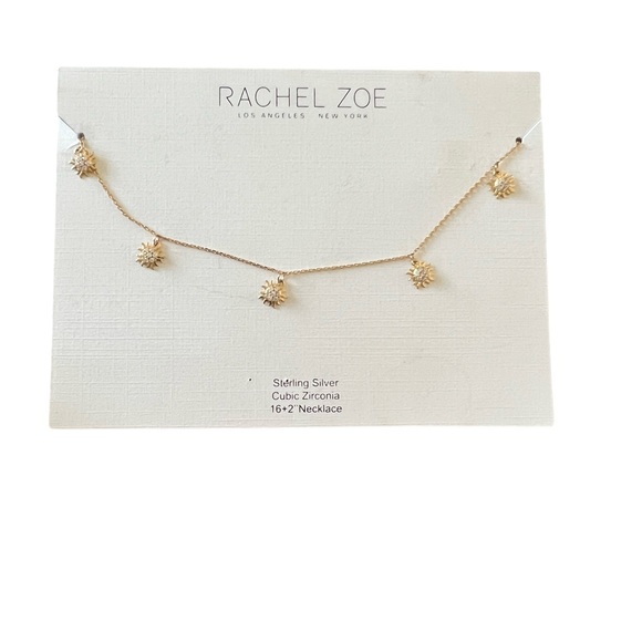 Rachel Zoe Gold Necklace with Star Charms - Picture 1 of 3